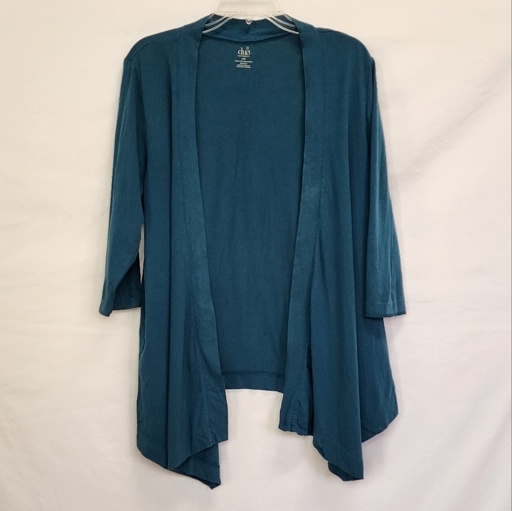 Duo Maternity Blue Waterfall Cardigan
